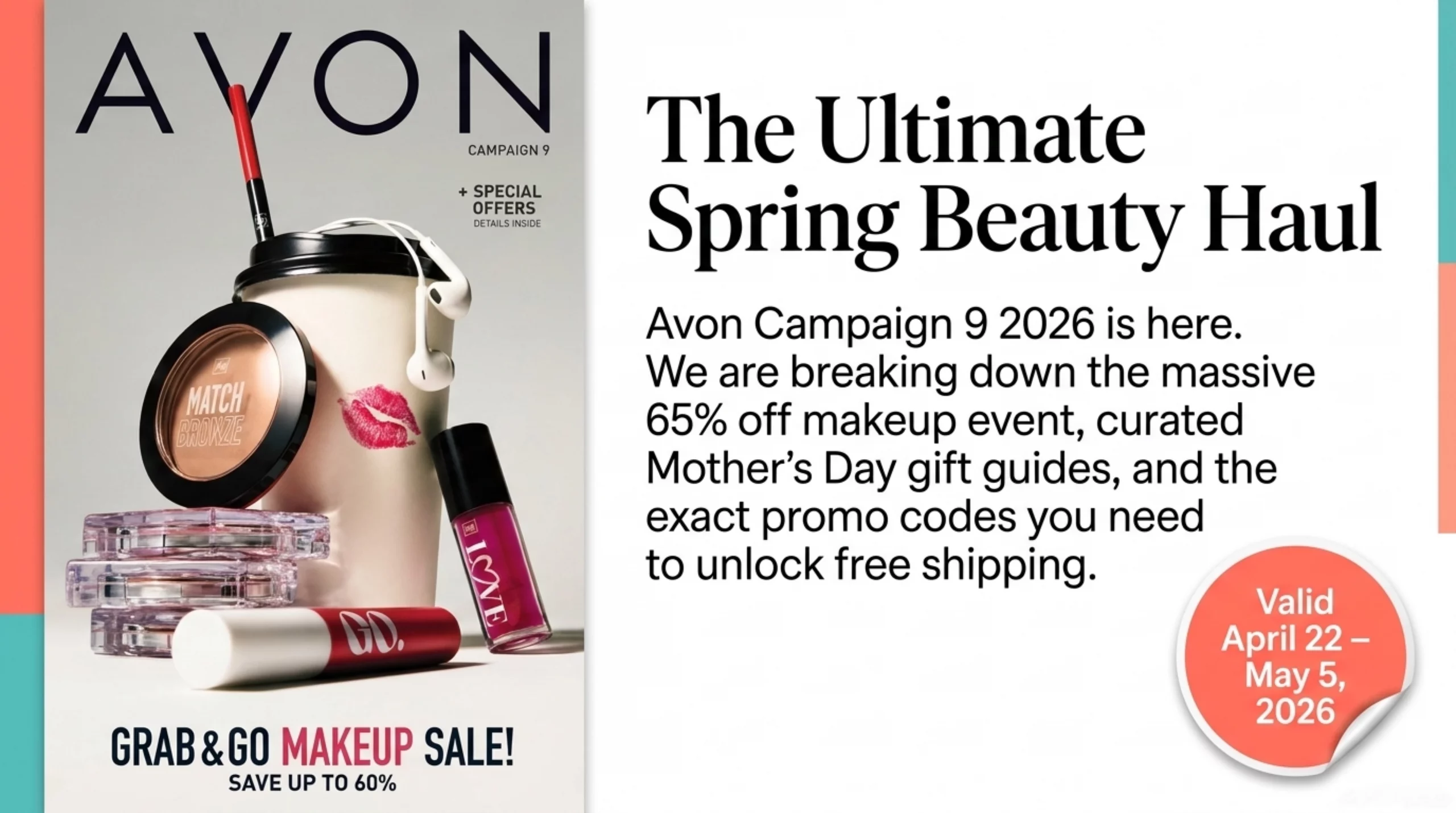 Okay Besties, Avon Campaign 9 Just Dropped and the Makeup Deals Are UNREAL 👀